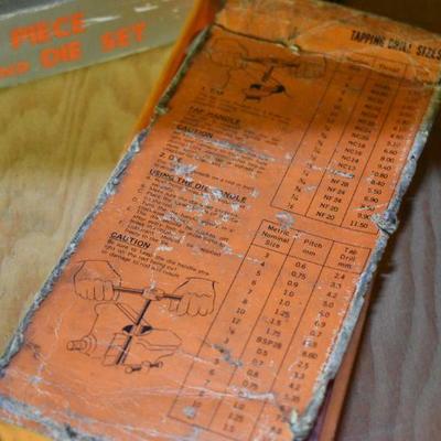 Lot B-57:  Tap and Die Set