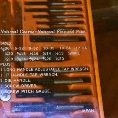 Lot B-57:  Tap and Die Set