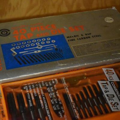 Lot B-57:  Tap and Die Set