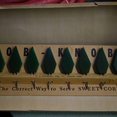 Lot B-74:  Vintage Corn Holders