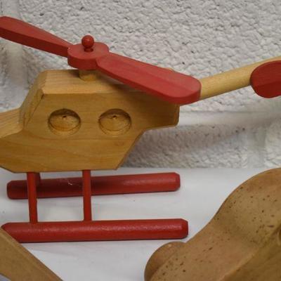 Lot B-93: Hnadcrafted Wood Toys