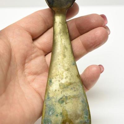 Lot J-1: Brass Peacock