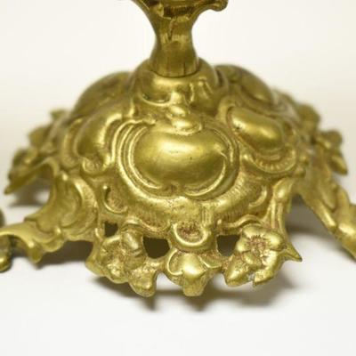 Lot J-2: Beautiful Brass Candlesticks