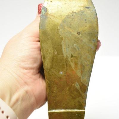 Lot J-3: Enameled Brass Slipper