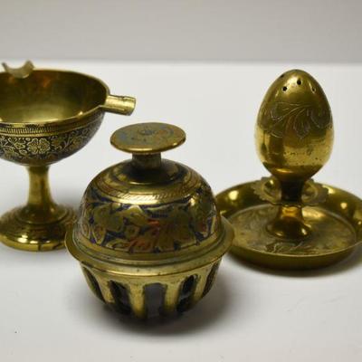 Lot J-12: Three Brass Trinkets
