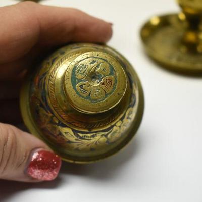 Lot J-12: Three Brass Trinkets
