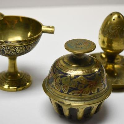 Lot J-12: Three Brass Trinkets