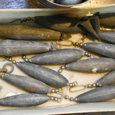 Lot B-79: Vintage and New Lead Sinkers