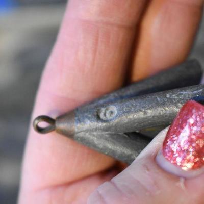 Lot B-79: Vintage and New Lead Sinkers