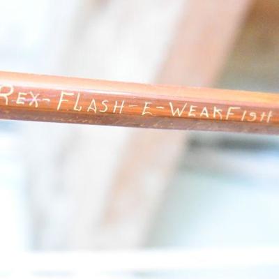 Lot B-107: Vintage Genuine Tonkin Bamboo Rod - Beautiful!
