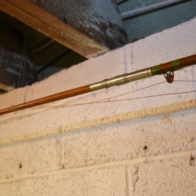 Lot B-109: Vintage Ocean Rod & Reel- Undetermined Maker