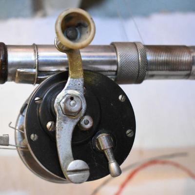 Lot B-109: Vintage Ocean Rod & Reel- Undetermined Maker