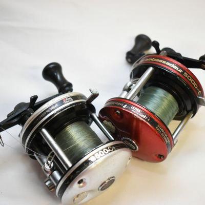 Lot B-113: Two Vintage Abu Garcia Reels