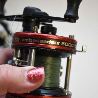 Lot B-113: Two Vintage Abu Garcia Reels