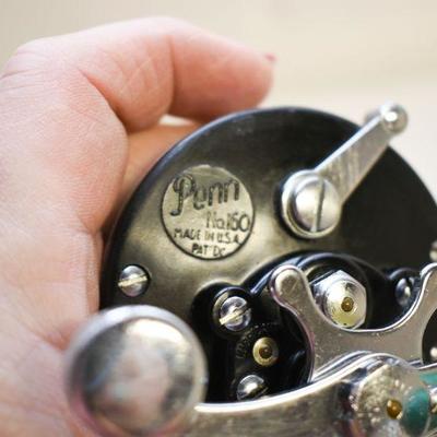 Lot B-116: Vintage Penn Beachmaster 160 Reel &  Martin Single Action Fly Reel
