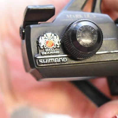 Lot B-117: Shimano Mark UL-S and Shakespeare Omni 035 Reels with Boxes