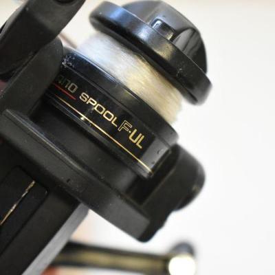 Lot B-117: Shimano Mark UL-S and Shakespeare Omni 035 Reels with Boxes