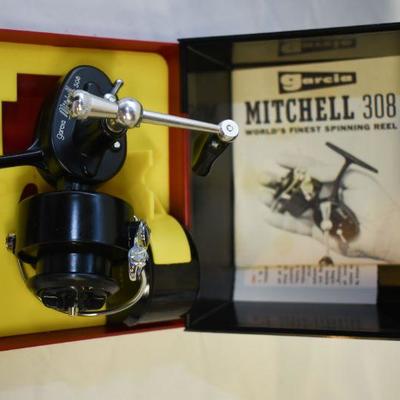 Lot B-124:  Vintage Mitchell 308 Spinning Reel in Box