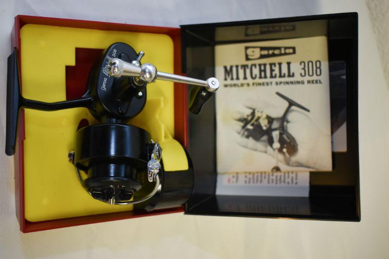 Lot B-124: Vintage Mitchell 308 Spinning Reel in Box