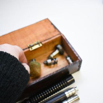 Lot B-125: New and Vintage Rifle Cleaning Kits