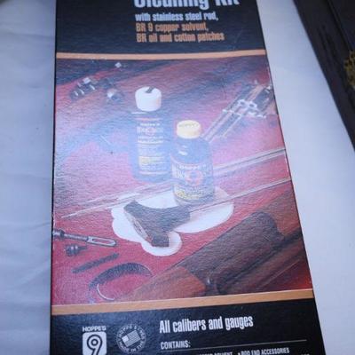 Lot B-125: New and Vintage Rifle Cleaning Kits
