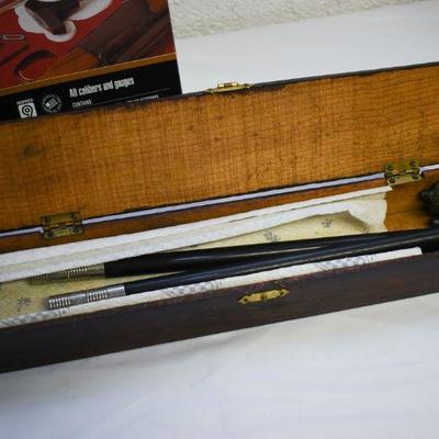 Lot B-125: New and Vintage Rifle Cleaning Kits