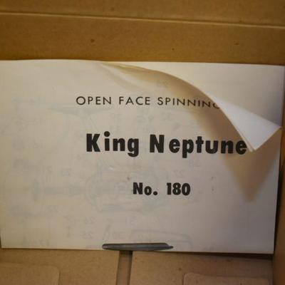 Lot B-135: Vintage King Neptune Spinning Reel