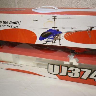 Lot B-145: UJ374 Yiboo R/C Helicopter