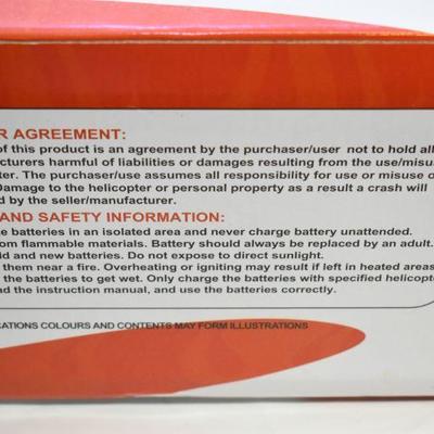 Lot B-145: UJ374 Yiboo R/C Helicopter