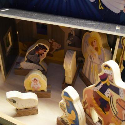 Lot B-155:  Nativity Set