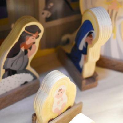 Lot B-155:  Nativity Set
