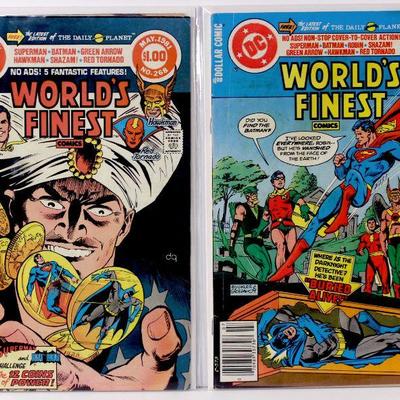 WORLD'S FINEST #268 #269 BATMAN & SUPERMAN Bronze Age 1981 DC  Comics FN/VF