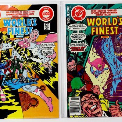 WORLD'S FINEST #279 #280 #281 BATMAN & SUPERMAN Bronze Age 1981 DC Comics VF/NM