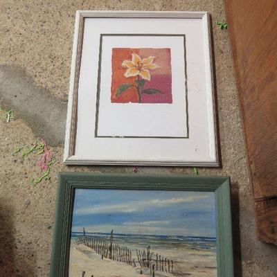 Lot B-191:  Art and Frames