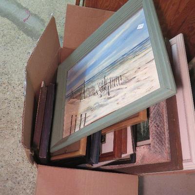 Lot B-191:  Art and Frames