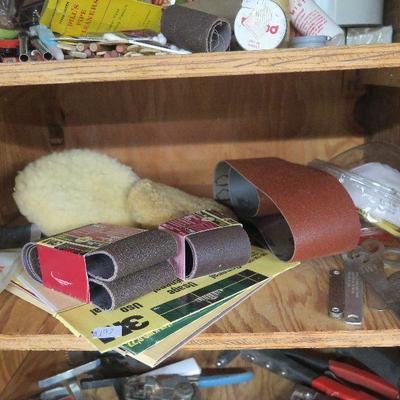 Lot B-192:  Sandpaper and More