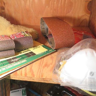 Lot B-192:  Sandpaper and More