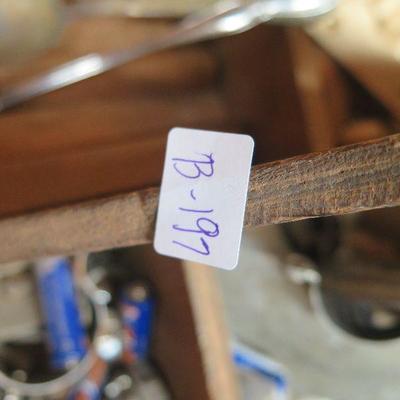 Lot B-197  Wood Tool Boxes