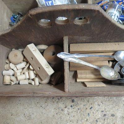 Lot B-197  Wood Tool Boxes