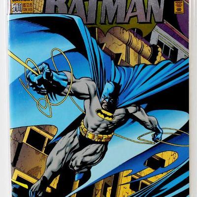 BATMAN #500 Comic Books Set Die-Cut Foil Cover plus Regular Issue 1993 DC Comics NM