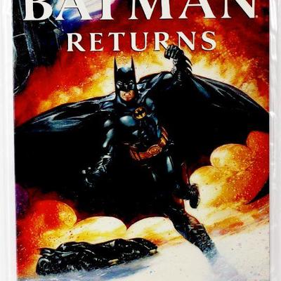 BATMAN RETURNS Official Movie Adaptation Graphic Novel 1st Print 1992 DC Comics - High Grade