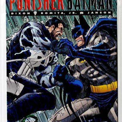 PUNISHER/BATMAN: Deadly Knights #1 High Grade Graphic Novel 1994 DC Comics