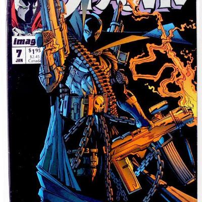 SPAWN #7 - Todd McFarlane Comic Book 1993 - Image Comics - High Grade
