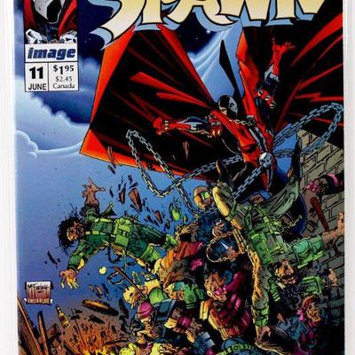 SPAWN #11 - Todd McFarlane Comic Book 1993 - Image Comics - High Grade