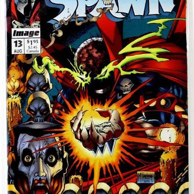 SPAWN #13 - Todd McFarlane Comic Book 1993 - Image Comics - High Grade