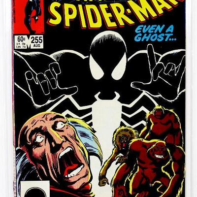 AMAZING SPIDER-MAN #255 First Appearance of BLACK FOX 1984 Marvel Comics HIGH GRADE