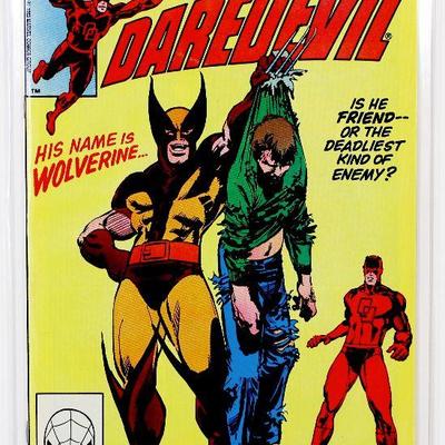 DAREDEVIL #196 WOLVERINE Appearance Bronze Age 1983 Marvel Comics - High Grade