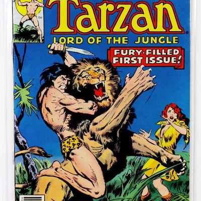 TARZAN #1 Bronze Age Key Issue Comic Book - 1977 Marvel Comics - High Grade