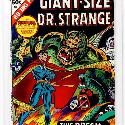 Giant-Size DR. STRANGE #1 Gil Kane Cover Art Bronze Age Key Comic Book 1975 Marvel Comics