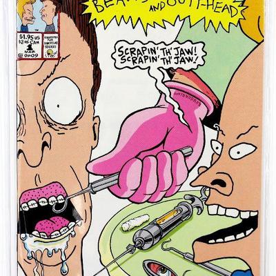 BEAVIS AND BUTT-HEAD #1 High Grade Comic Book 1994 Marvel Comics VF/NM